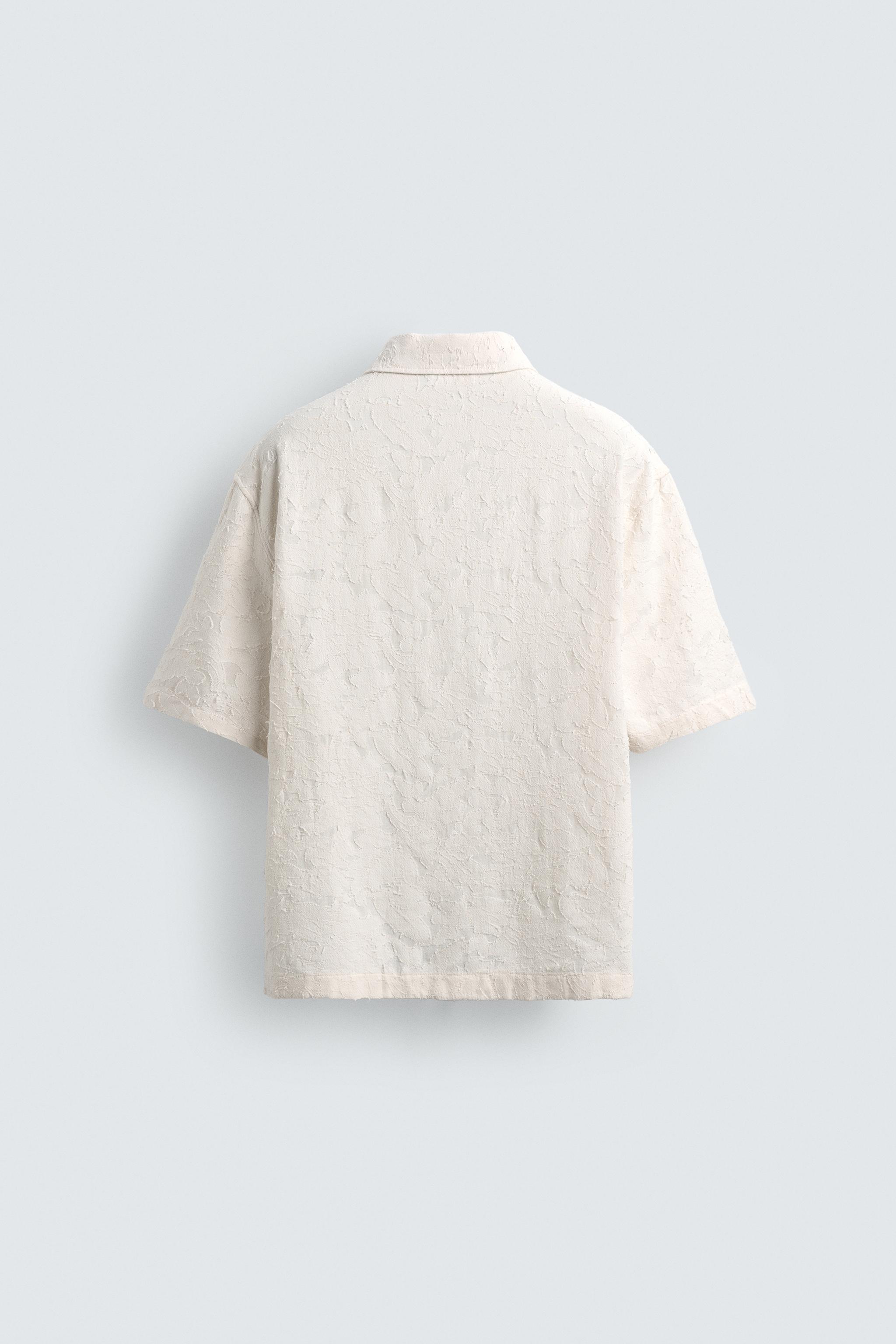 TEXTURED JACQUARD SHIRT